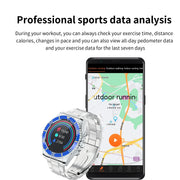 Smart Watch Man Smartwatch AW12 high-end luxury 2024 Android IOS Korean Support Steel Connected Replica Miltary pk gts4 global