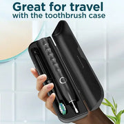 Rtauys S5 Upgraded Sonic Electric Toothbrush for Adults and Kids Ages 12+ with 8 Brush Heads, IPX7 Travel Toothbrush with Case,
