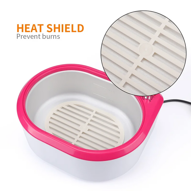 Proffessional Wax Heater Large Capacity Epilator Paraffin Wax Melter Temperature Control for Moisturize & Relieve Chapped Skin