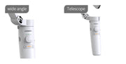 QAML M2 2024 New 360 Rotation Gimbal Stabilizer Selfie Stick Desktop tracking gimbal For Tiktok Smartphone live