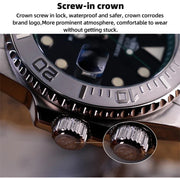 ADDIESDIVE Diving AD2040 Quartz Watches Stainless Steel 200m Waterproof Calendar Display Wristwatch Fashion Super Luminous Watch
