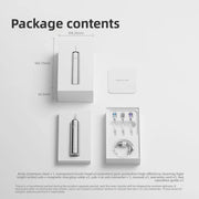 Laifen Laifen's new generation of vibration sweeping electric toothbrush, stainless steel color LFTBO1-S Wave  teeth whitening