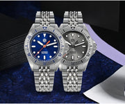 San Martin Original Design 38.8mm Upgrade Diver Watch Sunburst Enamel Dial NH35 Automatic Mechanical Luxury Waterproof 200m Lume