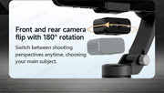 Handheld 3-Axis Gimbal Phone Holder Anti Shake Video Record with Selfie Tripod Stabilizer for Xiaomi iPhone Cellphone Smartphone