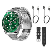 Smart Watch Man Smartwatch AW12 high-end luxury 2024 Android IOS Korean Support Steel Connected Replica Miltary pk gts4 global