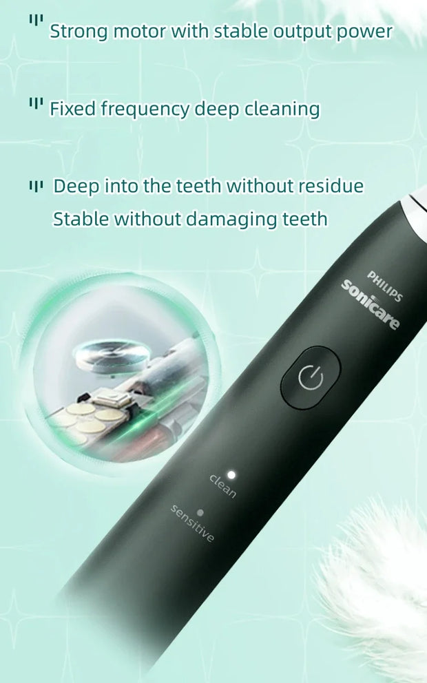 PHILIPS Electric Toothbrush HX24XX Sonicare Patent Tech Adult Intelligent Sound Waves Teeth Clean Gums Health Care Tooth Brush