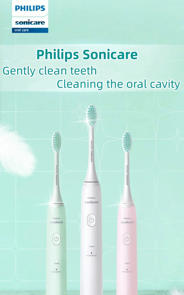 PHILIPS Electric Toothbrush HX24XX Sonicare Patent Tech Adult Intelligent Sound Waves Teeth Clean Gums Health Care Tooth Brush