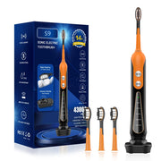 SUBORT S9 Sonic Electric Toothbrush Cordless USB Rechargeable Whitening Toothbrush Waterproof Ultrasonic Automatic Tooth Brush
