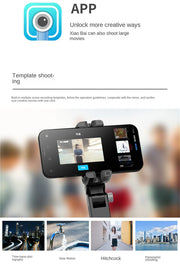 2025 NEW Ai Gimbal Stabilizer Desktop Following Shooting Mode Selfie Stick Monopod With Bluetooth Shutter For Smartphone Live