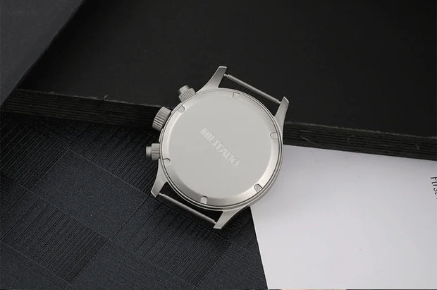 MILITADO Chronograph 39mm Watch BGW-9 Luminous Retro Military 100m Waterproof VK61 Quartz Movement Steel Vintage Men Wristwatch