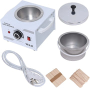 Single Pot Paraffin Heater Professional Electric Wax Heater Hair Removal Dual Parrafin Adjustable Temperature SPA Hair Removal