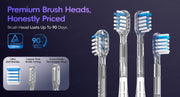 Wave Electric Toothbrush Oscillation & Vibration Sonic Electric Tooth Brush, Adults Teen BASS-Brushing Technique for Travel