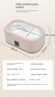 220V beauty salon hand wax machine 4000ml hand wax therapy machine hand film honey wax heater household melting machine  AL