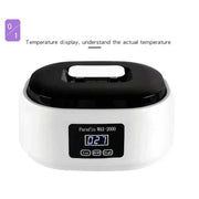 200W Wax Heater Hands Feet Bath Body Hair Removal Digital Timing Melting Wax Bean Therapy Machine Men Women Spa Smooth Skin Care