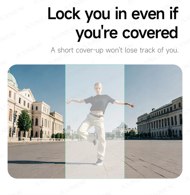 360° AI Handheld Gimbal Mobile Phone Anti-Shake Stabilizer Auto Face Tracking Aluminum Rod With Fill Light Optional Microphone