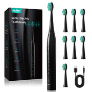 Sejoy Electric Toothbrush Whitening Tooth 7 Cleaning Modes for Dental Care Sonic Toothbrush , 2 minutes Smart Timer , IPX7