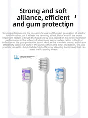 Laifen Laifen's new generation of vibration sweeping electric toothbrush, stainless steel color LFTBO1-S Wave  teeth whitening