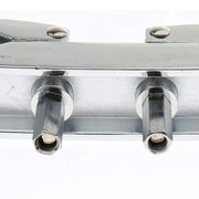 B72A Drum Clamp 2 Hole Silver Multi Clamp Cymbal Stand Mount Holder for Drums Cymbals Musical Parts Cowbell Accessory