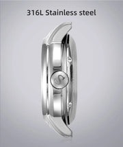 2025 New Seagull Men's Watch Automatic Mechanical Wristwatch Multi-Function Hollow Flywheel Business Simple Watch D819.622