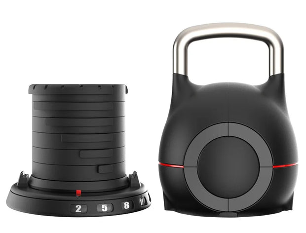 MIYAUP New Product Launch Quick Adjust Dumbbell Weighing 20 KG/44 Pounds With 7 Adjustable Levels Kettlebell