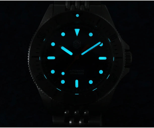 San Martin Original Design 38.8mm Upgrade Diver Watch Sunburst Enamel Dial NH35 Automatic Mechanical Luxury Waterproof 200m Lume