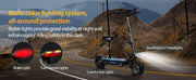Electric Scooter for Adults, 5600W Dual Motors Up to 50 MPH, Electric Scooter Adults Range 50 Miles, 60V 27Ah Large Capacity Bat