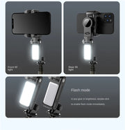 2025 NEW Ai Gimbal Stabilizer Desktop Following Shooting Mode Selfie Stick Monopod With Bluetooth Shutter For Smartphone Live