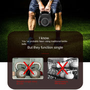 MIYAUP New Product Launch Quick Adjust Dumbbell Weighing 20 KG/44 Pounds With 7 Adjustable Levels Kettlebell