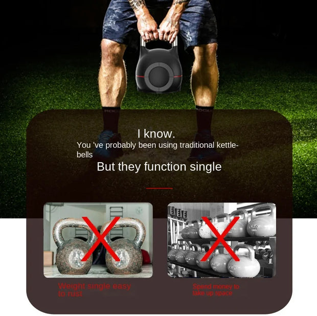 MIYAUP New Product Launch Quick Adjust Dumbbell Weighing 20 KG/44 Pounds With 7 Adjustable Levels Kettlebell