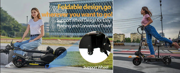 Electric Scooter for Adults, 5600W Dual Motors Up to 50 MPH, Electric Scooter Adults Range 50 Miles, 60V 27Ah Large Capacity Bat