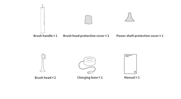 Xiaomi Mijia Sonic Electric Toothbrush T700 Whitening Ultrasonic Vibration Oral Cleaner Brush APP LED Display Inductive Charging