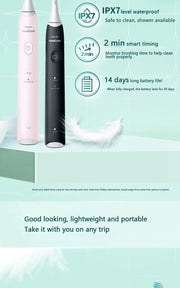 PHILIPS Electric Toothbrush HX24XX Sonicare Patent Tech Adult Intelligent Sound Waves Teeth Clean Gums Health Care Tooth Brush