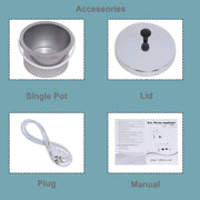 Single Pot Paraffin Heater Professional Electric Wax Heater Hair Removal Dual Parrafin Adjustable Temperature SPA Hair Removal