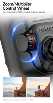 M02 New 3-Axis Handheld Gimbal Stabilizer for Smartphone with Wireless Remote for iPhone Android Phone Face Tracking Tiktok Vlog