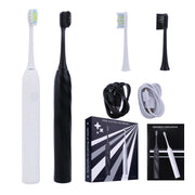 Electric Toothbrush with 4 Brush Heads for Adult 5 Modes Rechargeable Power Toothbrush with 2-Minute Smart Timer