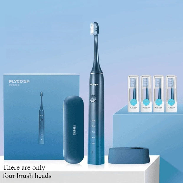 Flyco FT7105 Adult Sonic Electric Toothbrush Waterproof Inductive Charging Soft Bristle Electric Toothbrush for Men and Women