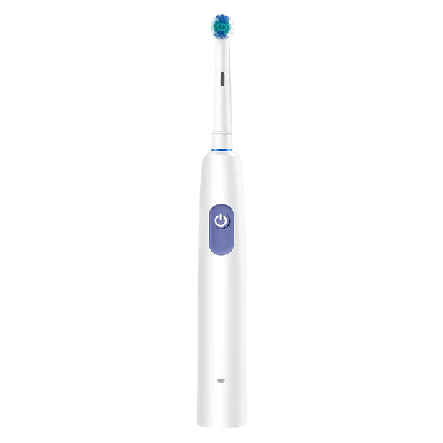 Smart Rotating Timing Electric Toothbrush for Adults Rotating Electric Toothbrushes with 8 Soft Brush Heads Whitening Oral Car