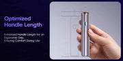 Wave Electric Toothbrush Oscillation & Vibration Sonic Electric Tooth Brush, Adults Teen BASS-Brushing Technique for Travel