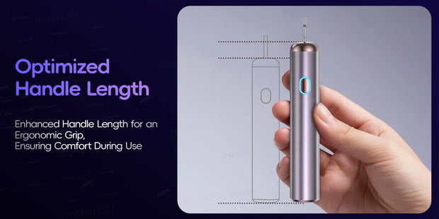 Wave Electric Toothbrush Oscillation & Vibration Sonic Electric Tooth Brush, Adults Teen BASS-Brushing Technique for Travel