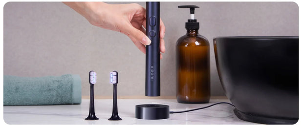 Xiaomi Mijia Sonic Electric Toothbrush T700 Whitening Ultrasonic Vibration Oral Cleaner Brush APP LED Display Inductive Charging