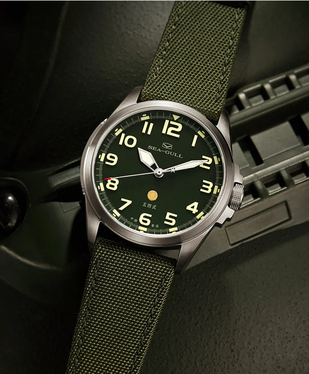 Seagull часы мужс Men's Wristwatch Sports Automatic Mechanical Watch 100m Waterproof  Army Watch Official Original 811.93.6106