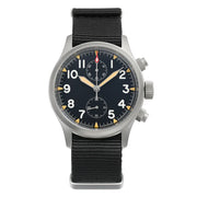MILITADO Chronograph 39mm Watch BGW-9 Luminous Retro Military 100m Waterproof VK61 Quartz Movement Steel Vintage Men Wristwatch