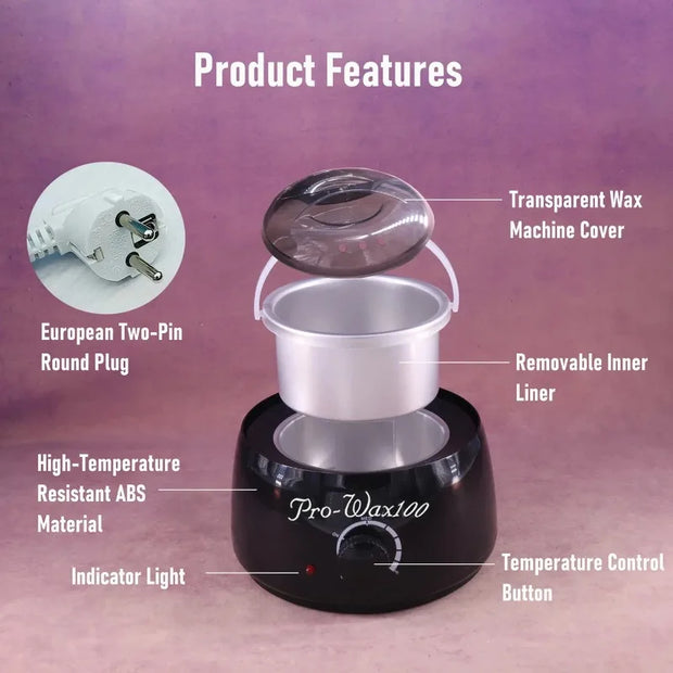 Multi-function Timing Professional Wax Warmer for Hair Removal Depilatory Epilator Heater Paraffin Wax Bean Bead Heating Tool