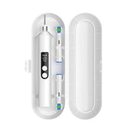 Round head electric toothbrush rotating visual electric toothbrush display automatic rechargeable adult couple men and women gif