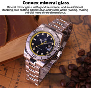 ADDIESDIVE Diving AD2040 Quartz Watches Stainless Steel 200m Waterproof Calendar Display Wristwatch Fashion Super Luminous Watch