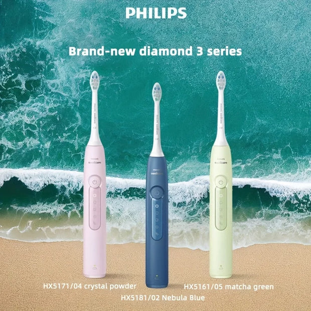 PHILIPS Sonicare Electric Toothbrush Series 5300 Scientific Long-Lasting Teeth Cleaning with 5 Modes Soft Bristle Teeth Brush