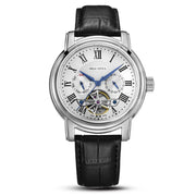 2025 New Seagull Men's Watch Automatic Mechanical Wristwatch Multi-Function Hollow Flywheel Business Simple Watch D819.622