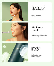 SOOCAS Van Gogh X3S Adult Smart Electric Toothbrush IPX7 Waterproof  Sonic Tooth Brush Upgraded USB Fast Chargeable