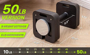 3-in-1 Adjustable Dumbbell Set Free Weight Dumbbells, Kettlebells, and Barbell for Versatile Fitness Training