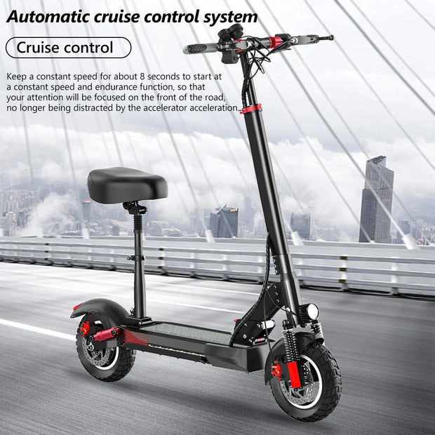 Foldable 800W 48V 10INCH Electric Scooter for Adult, Portable Scooter , European and UK Warehouse